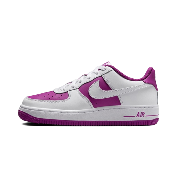 NIKE GRADE SCHOOL Air Force 1 Low GS "White Hot Fuchsia" HV0938 100 HV0938 100 from Stadium Goods