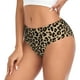 thumbnail image 2 of Fotbe Leopard Print-1 Calzones Estampados para Mujer – Ropa Interior de Algodón, Cómoda, Suave y Elástica-Medium, 2 of 6