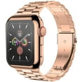 thumbnail image 3 of Apple Watch 7 41mm 45mm 6 5 4 3 2 1 SE Stainless Steel iWatch Band with Full Case, 3 of 6