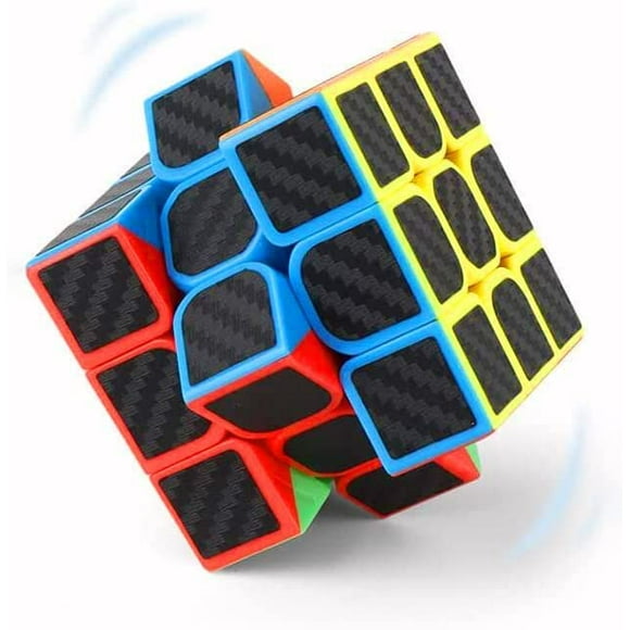 3x3 Speed Magic Cube, High Strength Puzzle, Educational 3x3x3 Puzzle for Kids and Adults, Adjustable Tension, Carbon Fiber Adhesives