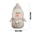 thumbnail image 3 of Xihbxyly Artículos En Liquidación Muñeco de Nieve Navideño, Muñeco de Copo de Nieve, Muñeco de Nieve Blanco, Juguetes para Niños, Regalos de Navidad, Decoración de Escena Navideña, Decoración Navideñ, 3 of 6