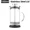 1000ml Steel lid, variant on 350-1000ml French Press Coffee Pot Stainless Steel Glass Coffee Maker Heat Resistant Borosilicate Glass Tea Pot Cafe Percolator