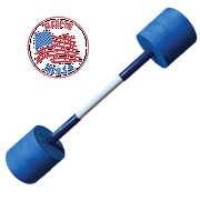 Aquamentor 31" Foam Swimming Barbell - Made in the USA