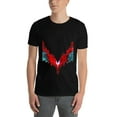 thumbnail image 3 of Summer Short Sleeve Tops Crew Neck Shirts for Men Feathery (2)Plus Size Tee Shirts XS-5XL, 3 of 5