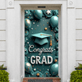 thumbnail image 6 of Gold Stars Graduation Banner Graduation Cap Grad Display Navy Blue Gold Tassel Congrats Backdrop for Graduation Party College Graduation Grad Ceremony, 6 of 9