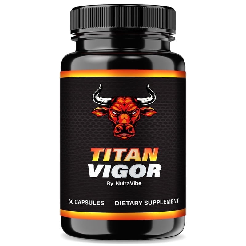 Titan Vigor Capsules – Official TitanVigor All-Natural Supplement for Physical Health & Overall Well-Being, Pills for Energy & Wellness, Reviews (60 Capsules)