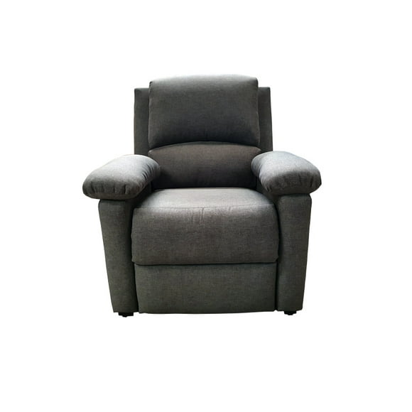RECLINABLE MOD. BOLTON,TELA EN LINO GRIS, TU ESPACIO MUEBLES. TU ESPACIO MUEBLES TU ESPACIO MUEBLES MINIMALISTA