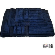 Hollister 3 Piece Towel Set, Azure