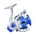 thumbnail image 2 of Carrete De Pesca Veloz Hecho De Metal Azul, 2 of 5