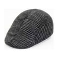 thumbnail image 6 of COCOpeaunt Fashion Unisex Stripe Autumn Spring Newsboy Caps Men Women Warm Tweed Octagonal Hat for Male Detective Hats Retro Flat Caps, 6 of 6
