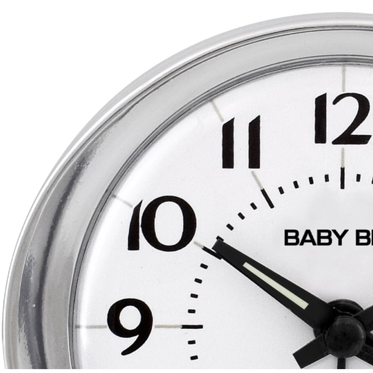 Westclox Baby Ben Classic Analog Alarm Clock, Silver photo 4