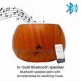 thumbnail image 6 of Incensesticks Oil Diffuser for Large Spaces with Bluetooth Speaker,1000ml,Brown,300ml Car Humidifier, 6 of 8