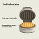 thumbnail image 3 of Máquina para hacer gofres BELLA Snack-n-Store Mini EverGood Ceramic 350 W, 3 of 7