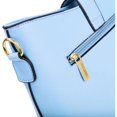 thumbnail image 7 of Women's Serena Leatherette Buckle Shoulder Bag, 7 of 7