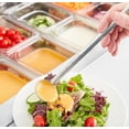 thumbnail image 2 of Soro Essentials- 1/2 oz. Stainless Steel Ladle with Hook Handle One-Piece- Kitchen Ladle Soup Ladle Best Kitchen Accessories for Stirring Portioning and Serving Soups Chili and Stew in Restaurants and, 2 of 5