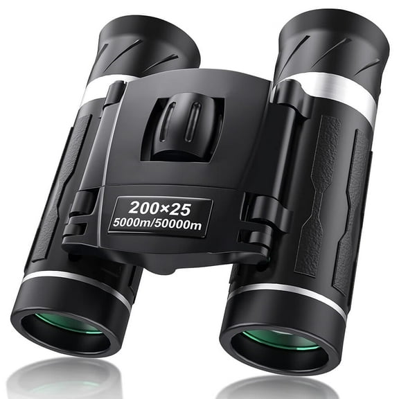 Chak’s Choice 200x25 Compact Binoculars for Adults and Kids, High Powered Mini Pocket Binoculars, Waterproof Small Binoculars for Bird Watching, Hunting, Concert, Theater, Traveling, Sightseeing