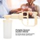 thumbnail image 2 of Aspirador de esputo portátil, dispositivo de succión de esputo ligero para hospital para ancianos o mujeres en casa blanco brillar Electrónica, 2 of 5