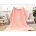 thumbnail image 5 of Couverture Jetée/couverture en Molleton Corail Uni Doux pour Enfants et Adultes, 5 of 5