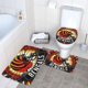 thumbnail image 3 of Juego de 3 alfombras de baño del equipo Bengals Alfombra antideslizante para baño de 24 x 16 pulgadas, 3 of 7