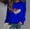 Blue, variant on YOTAMI Women's Crewneck Shirt Valentine's Day Print Long Sleeve Pullover Loose Fit Everyday Blouse - Valentine's Day Gift for Her