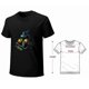 thumbnail image 3 of Fruit Pattern T-shirt Apple Lemon T-shirt Illustration Art Aesthetics T-shirt, 3 of 5
