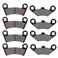 thumbnail image 1 of 8pcs Front Rear Brake Pads For Polaris Razor Rzr 800 570 2008-2015, 1 of 5