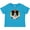 Turquoise, variant on Inktastic Border Collie Cute Dog Boys or Girls Baby T-Shirt