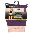 thumbnail image 2 of Panties Fruit of the Loom Para Mujer Seamless Low Rise 2 Piezas, 2 of 4