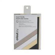 Joy Insert Cards, 4.25 x 5.5, 12 Assorted Color Cards/12 Black Inserts/12 White Envelopes | Bundle of 10 Each