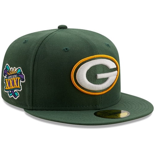 Men's New Era Green Green Bay Packers 