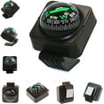 thumbnail image 3 of yeuweold 2PCS High Precision Compass for Car Boat Compass Mini Car Compass Portable Digital Car Compass Universal Self-adhesive Vehicle Compass Ball Direction Guide, 3 of 5