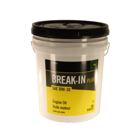 John Deere Original Equipment 5 Gallon Engine Break-In Oil - TY26663