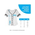 thumbnail image 6 of Tom and Jerry Women's Baseball Jersey Shirt, Classic Printed Cartoon Jersey Shirt Blue - L, 6 of 6