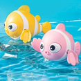 thumbnail image 1 of 3pcs Colorful Clown Fish, Clockwork Swimming Animals, Bathroom Toys, 1 of 5