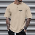 thumbnail image 2 of Mens Tops Tee Shirts Big T Shirts for Men Heat compatible with Machine for T Shirts Men T Shirts Pack Big And Tall Graphic T Shirts for Men Mens Shirts Large T Shirts for Men Exchange Men T, 2 of 4
