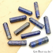 Lapis Gemstone Pencil Pointed 37x10mm Spiritual Stone Jewelry