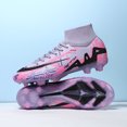 thumbnail image 3 of Zapatos de fútbol FG/TF para hombre, botas de fútbol ultraligeras, cómodas, antideslizantes, transpirables, Unisex, 3 of 5