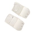 thumbnail image 5 of Mano Taekwondo Gear Guante Medio Dedo Seguro Muñequera Ajustable Guante de Boxeo para Saco de Boxeo Blanco, 5 of 5