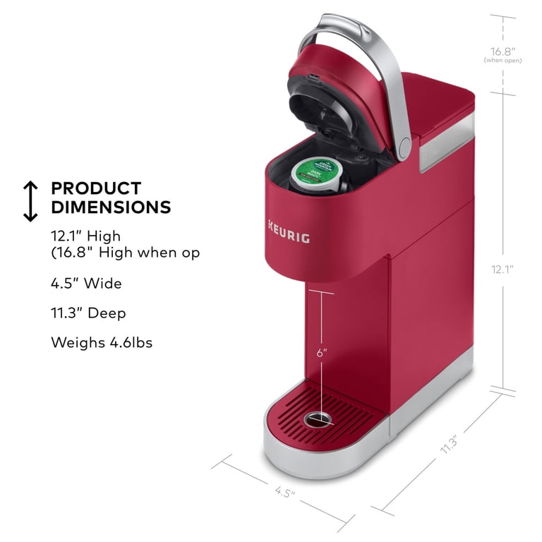 Keurig K-Mini Plus Single Serve Coffee Maker, Compact K-Cup Pod Keurig K-Mini Plus Single Serve Coffee Maker, Compact K-Cup Pod