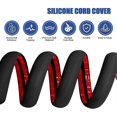 thumbnail image 4 of Floor Cord Cover Cable Cavity Self Adhesive Cord Hider Floor 10FT Floor Cable Management Power Cord Protector, 4 of 5