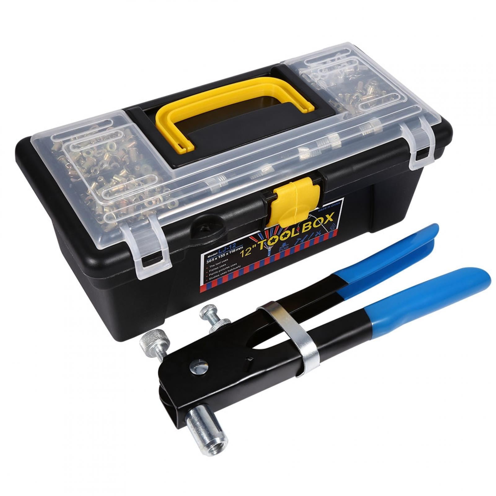 Solid Rivets Business & Industrial Nut Rivet Riveter Kit 177 Pce Rivnut