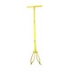 thumbnail image 3 of Manual Hand Tiller Agriculture Farmer Tool para áreas estrechas y anchas Duradero Resistente a la oxidación Robusto Manual Soil Grabber Mango cómodo Sharpla Garra de jardinería, 3 of 8