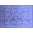 thumbnail image 1 of Ahgly Company Indoor Rectangle Oriental Blue Industrial Area Rugs, 8' x 12', 1 of 4