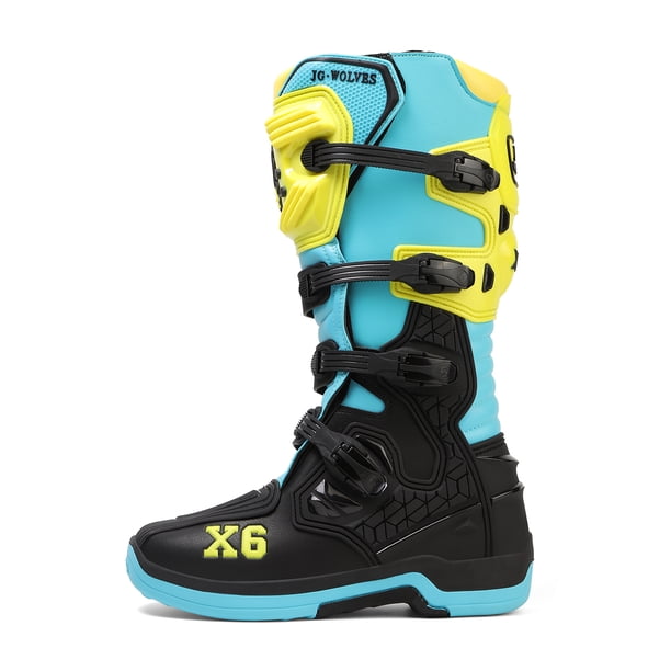 Botas de Moto Todo Clima: Confort Total & Aventura Sin Límites! Impermeables Viaje & Off-Road - Hombres y Mujeres,azul-39