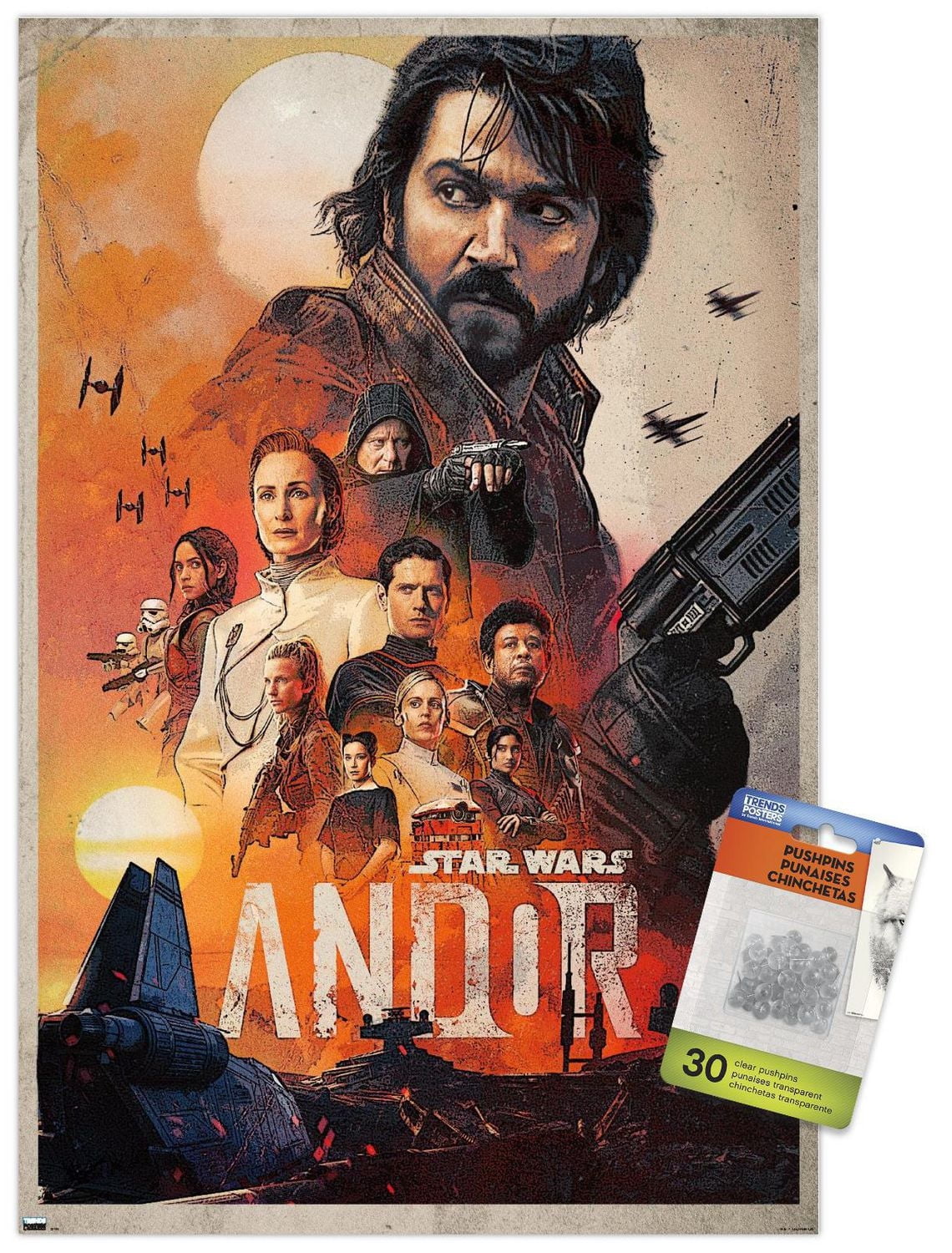 Star Wars: Andor - One Sheet Wall Poster, 22.375" x 34"