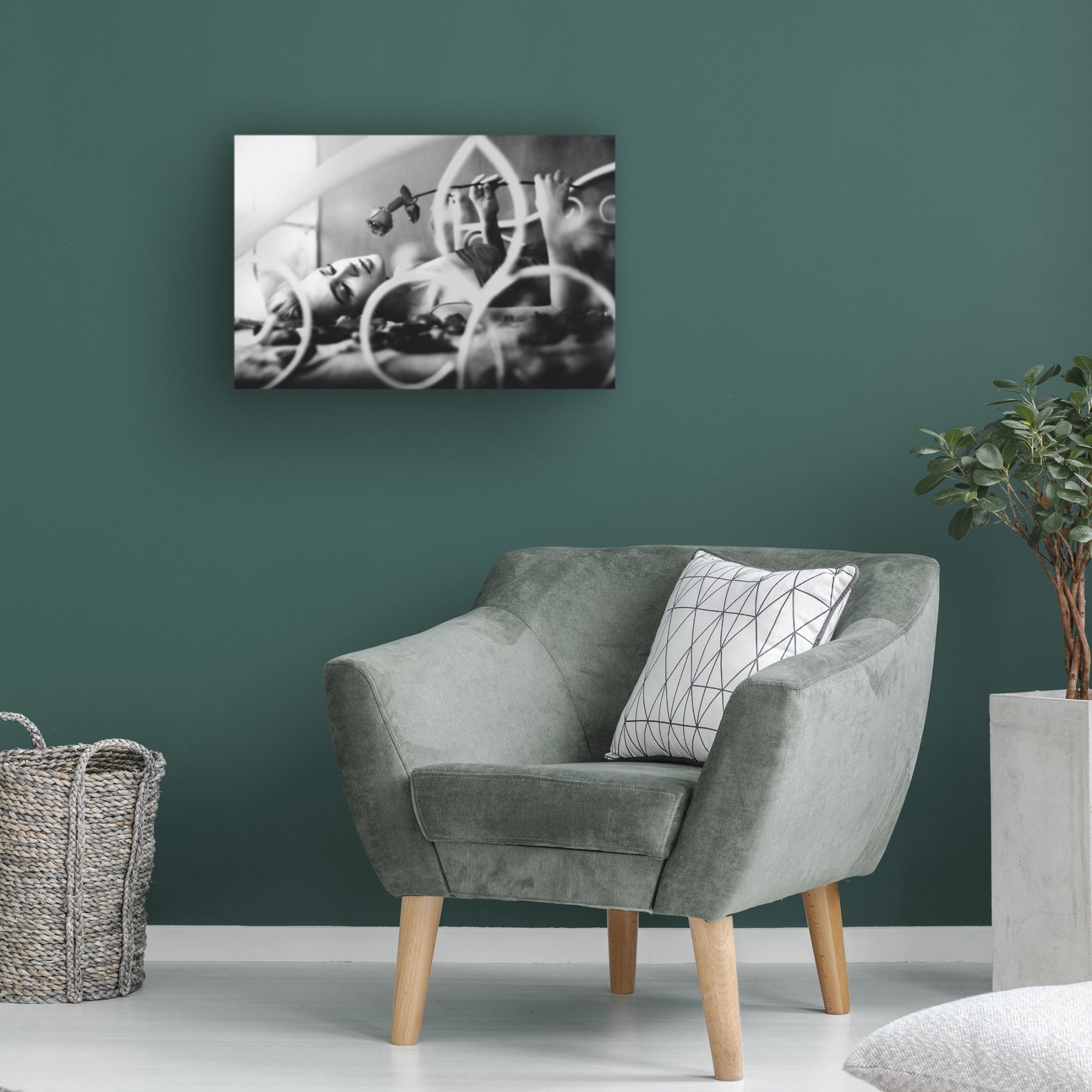 Canvas Wall Art - Sebastian Kisworo 'Tori' Wall Art for Living Room, Bedroom, or Office D?cor by Trademark Fine Art - 24 x 16 Inches