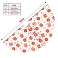 thumbnail image 3 of Rateoe Pastry Print Christmas Tree Skirt 48" for Xmas Holiday New Year Party Circle Tree Mat Ornaments Decoration, 3 of 7