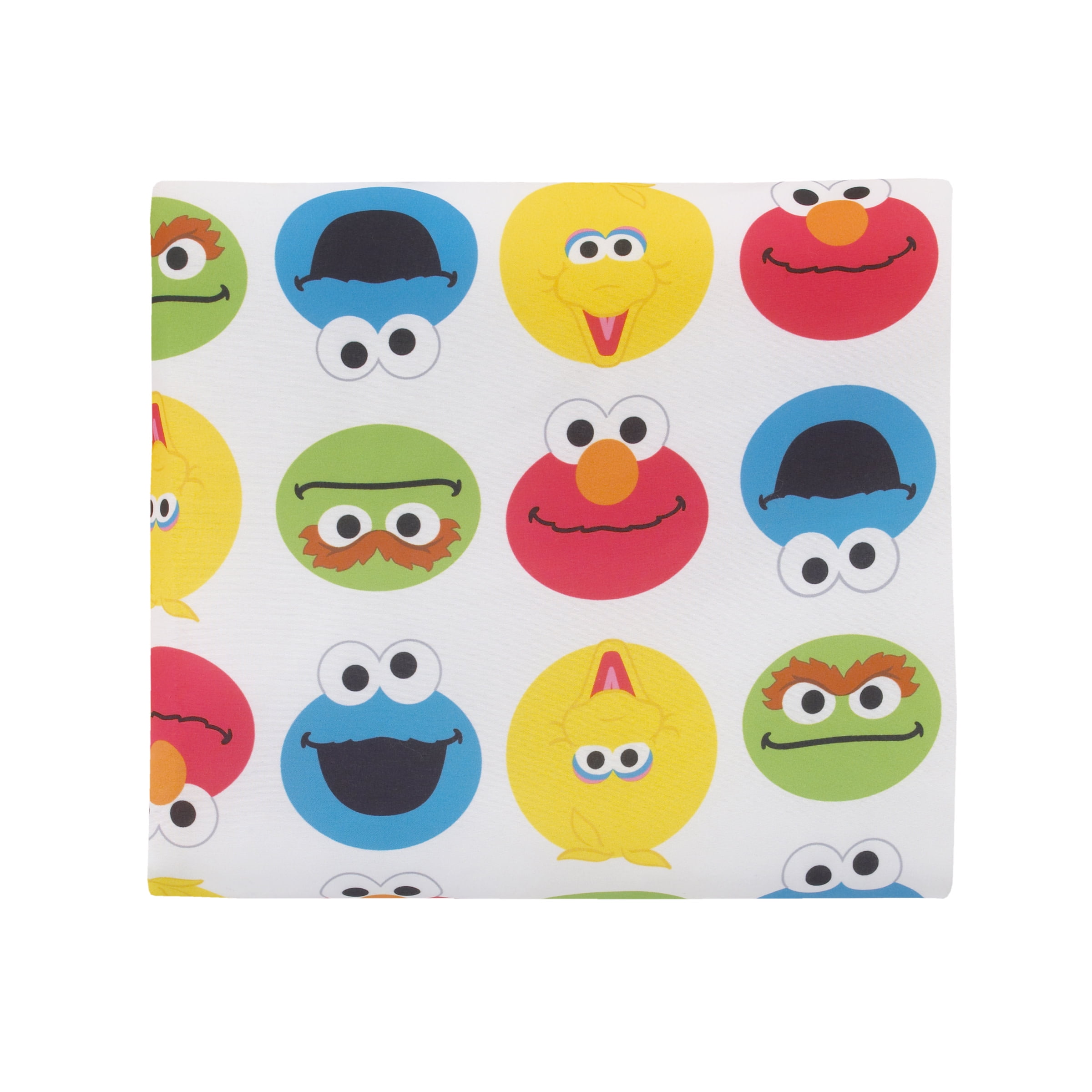 Sesame Street Sesame Street Best Friends Blue and Red 4 Piece Toddler Bedding Set