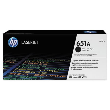 HP 651A  (CE340AG) Black Original LaserJet Toner Cartridge for US Government