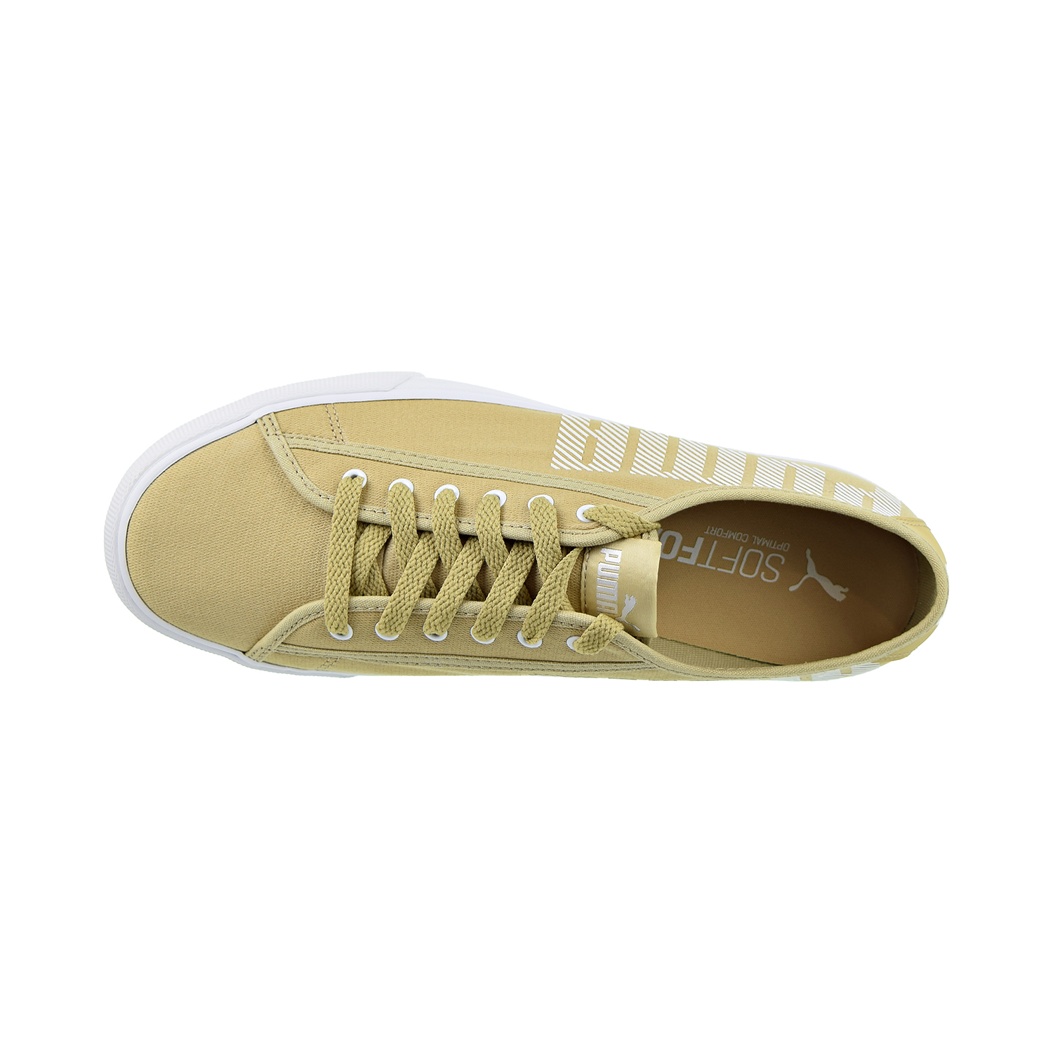 Puma Bari Bold Mens Shoes Taos Taupe/Puma White  369574-03 - image 5 of 6
